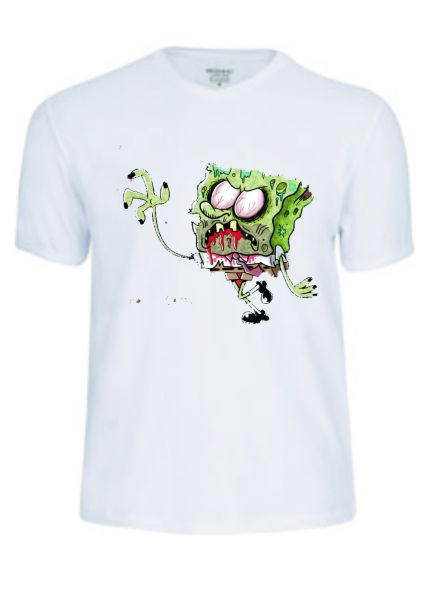 Camiseta Bob esponja Zumbi